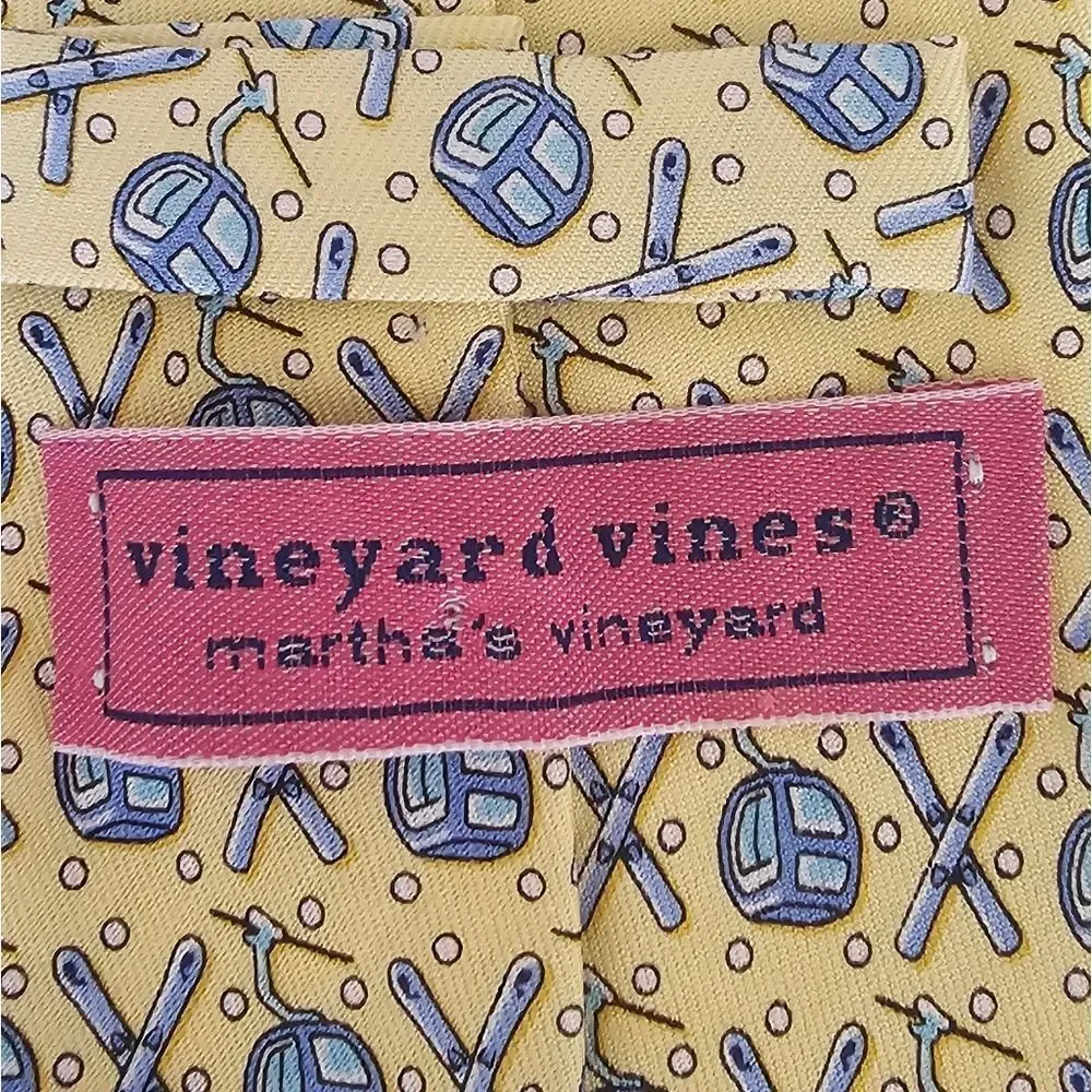 VINEYARD VINES Silk Ski Lift‎ Printed Tie